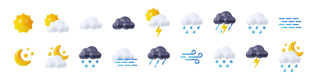 Detailed Monthly Weather Breakdown