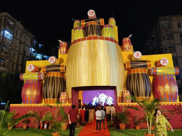 Durga puja pandals in noida